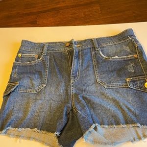 EUC denim shorts